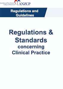 ANZCP Regulations and Standards – ANZCP